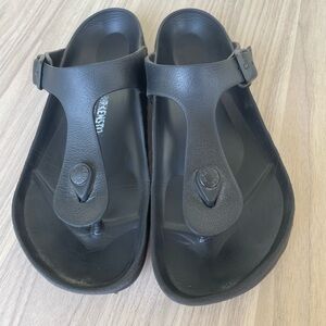 Birkenstock Black Thong Sandals